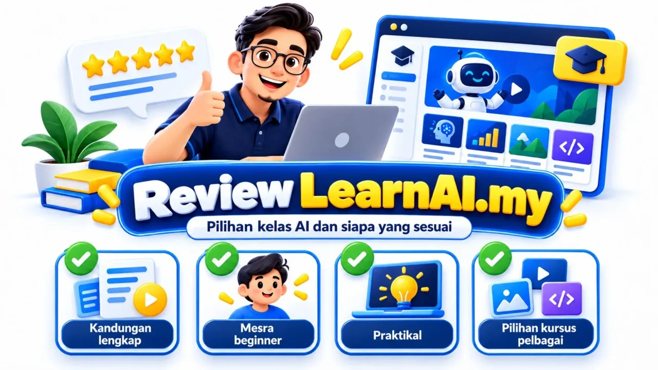 Review LearnAI.my: Pilihan Kelas AI dan Siapa Yang Sesuai